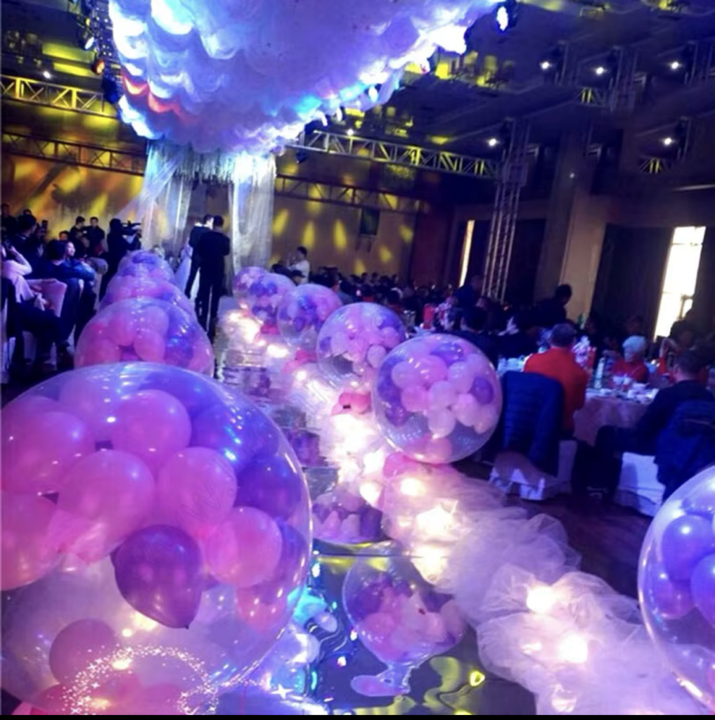 Location Ballon géant explosif ouverture de bal mariage Finistère - Concarneau quimper lorient brest