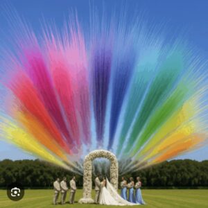 Feu d'artifice de jour Diurne