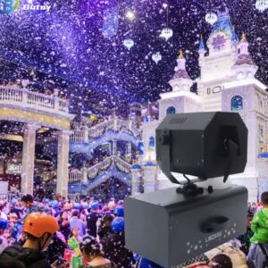 Location de machine à neige pour mariage événement sportifs marché de noel en Bretagne, à concarneau quimper lorient brest